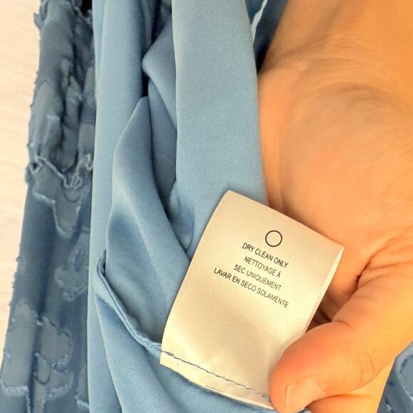 Sachin + Babi NEW Dalia Midi Dress US 4 Blue Wedding Birthday Cocktail Feminine - Picture 7 of 7